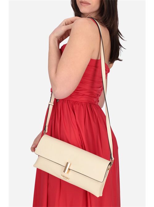Clutch con PattaPARCHMENT TWINSET | TB7015/07222